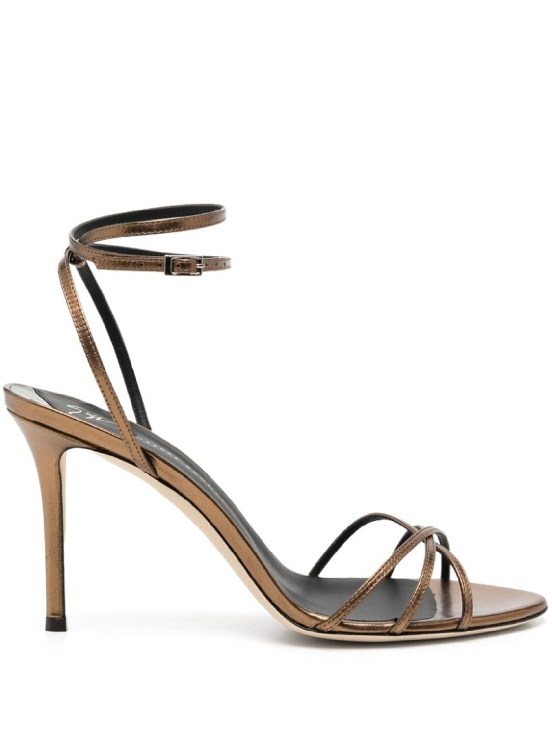 

Giuseppe Zanotti босоножки Amiila 70, серый