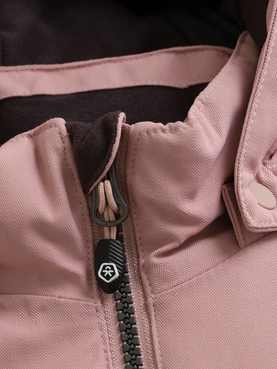 Зимняя куртка COLOR KIDS  COSki Jacket - Colorblock, бежевый/коричневый/темно-розовый — фото 3