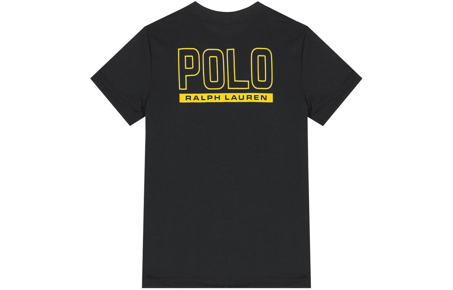Футболка SS23 мужская черная Polo Ralph Lauren — фото 3