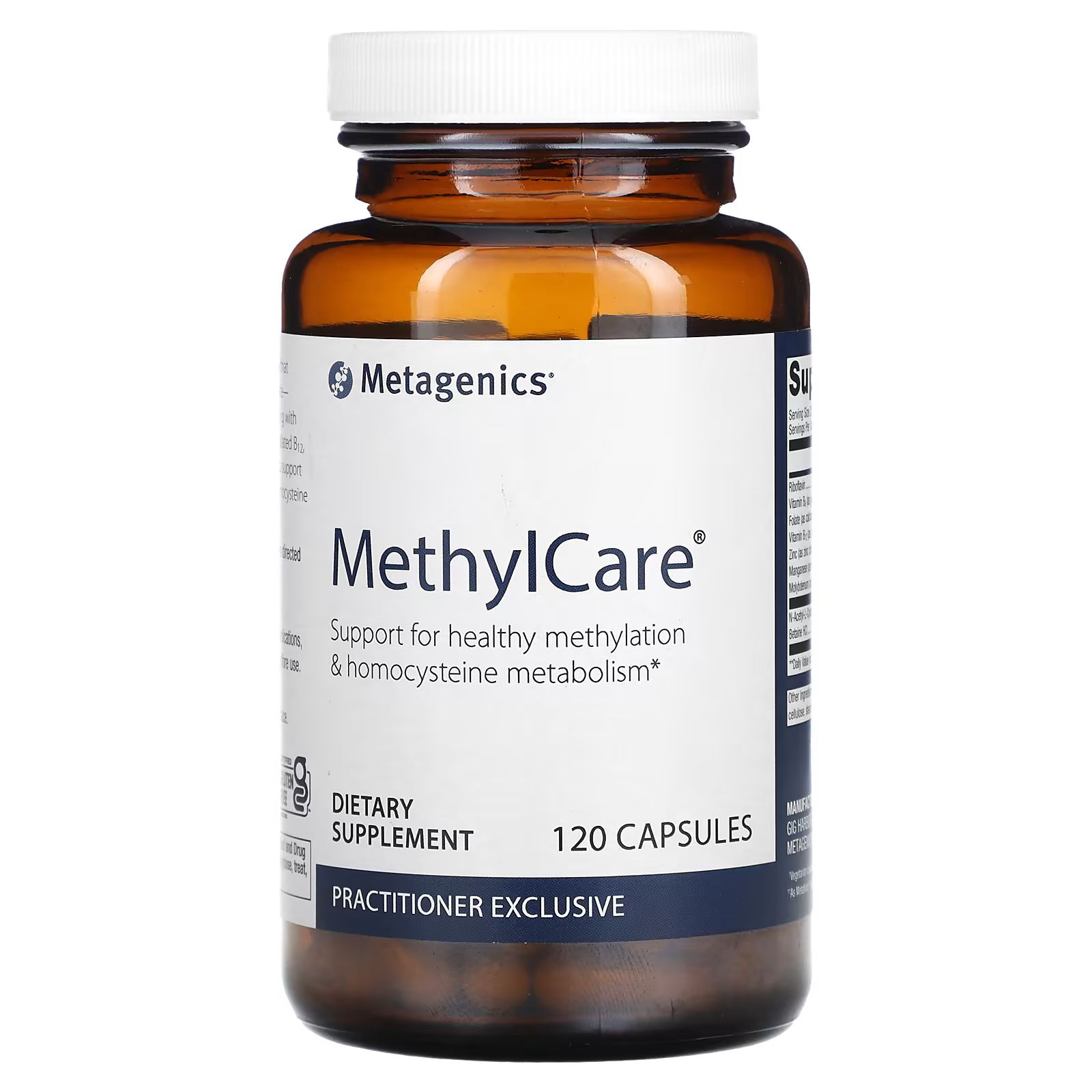 

MmethylCare, 120 капсул Metagenics