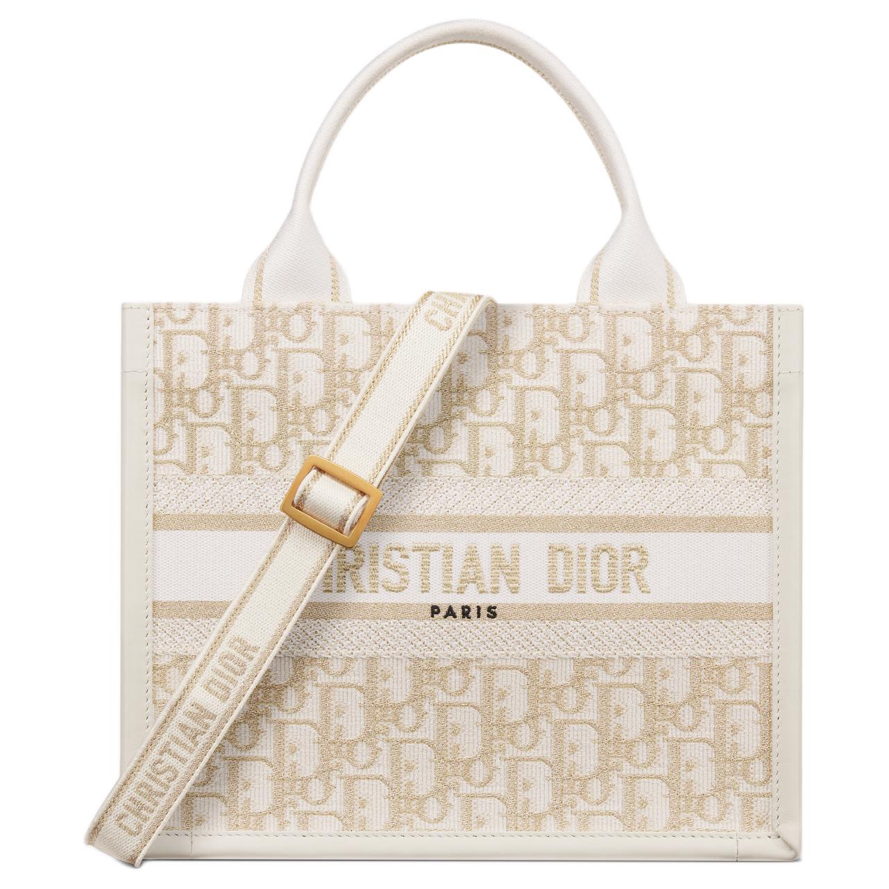 

DIOR Сумка-тоут малая женская белая