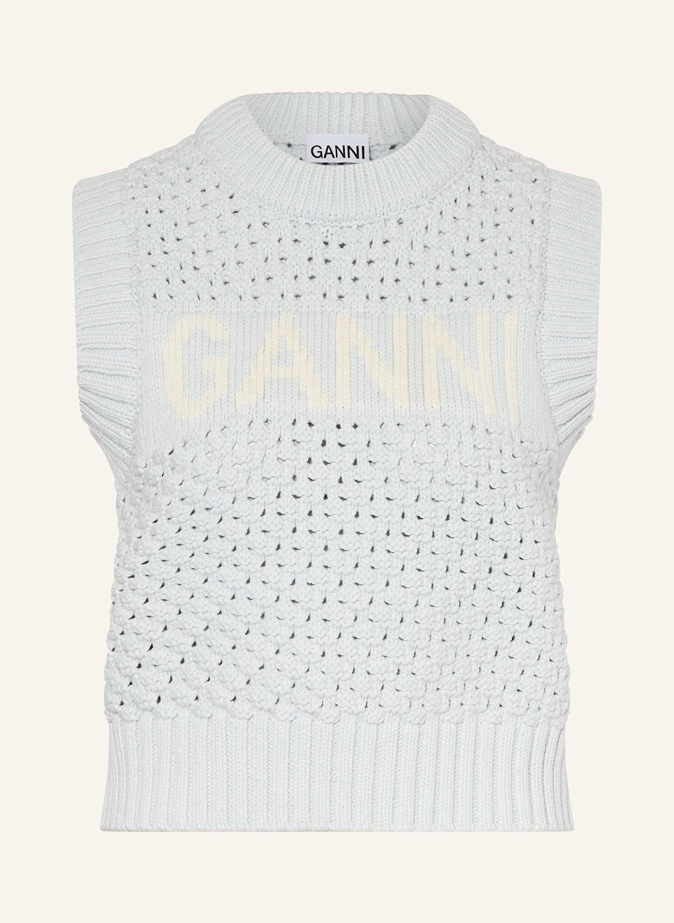 

Свитер жилет Ganni, мультиколор