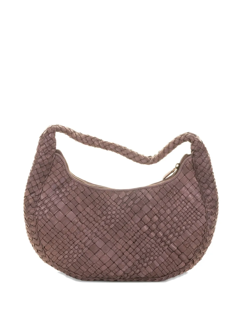 

Сумка на плечо с плетеным ремнем Visona`, коричневый