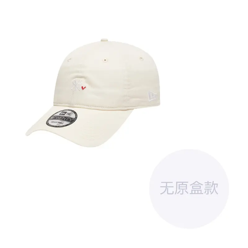 

New Era Хлопковая бейсболка унисекс, White