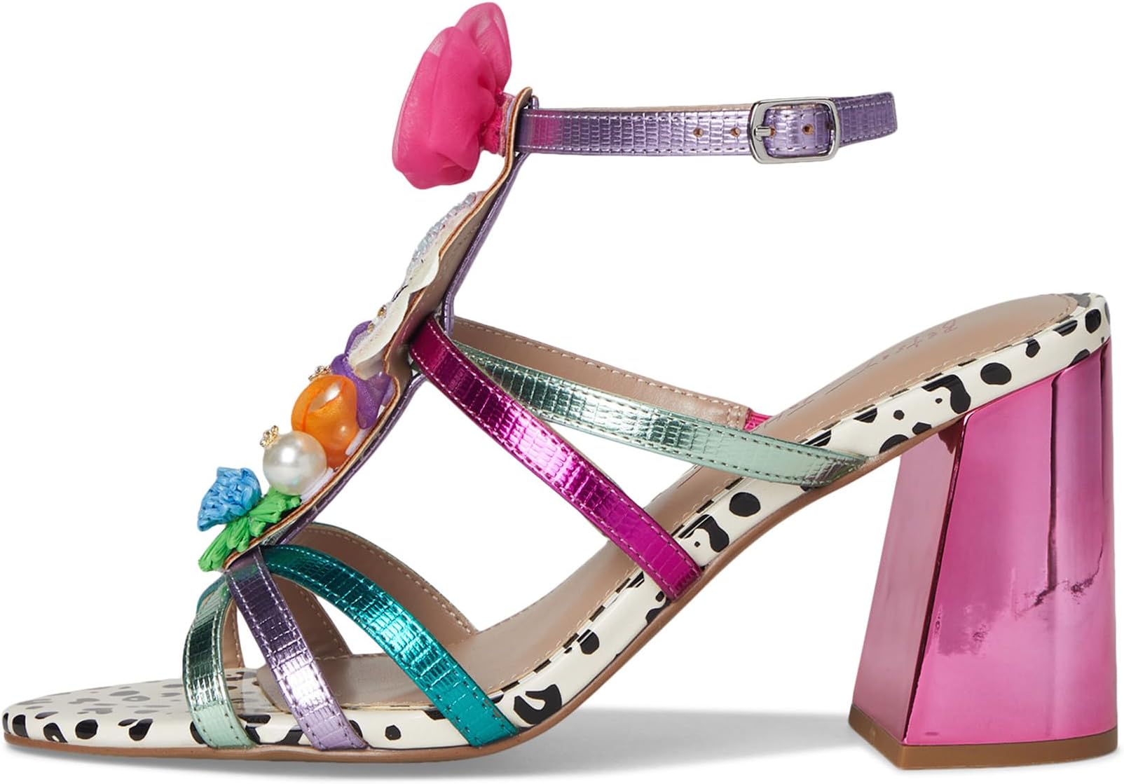 Сандалии Blue by Betsey Johnson Azallia, цвет Pink Multi — фото 4