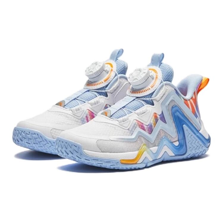 Детские баскетбольные кроссовки Kids Low-top Anta White / Color Anta Kids — фото 3
