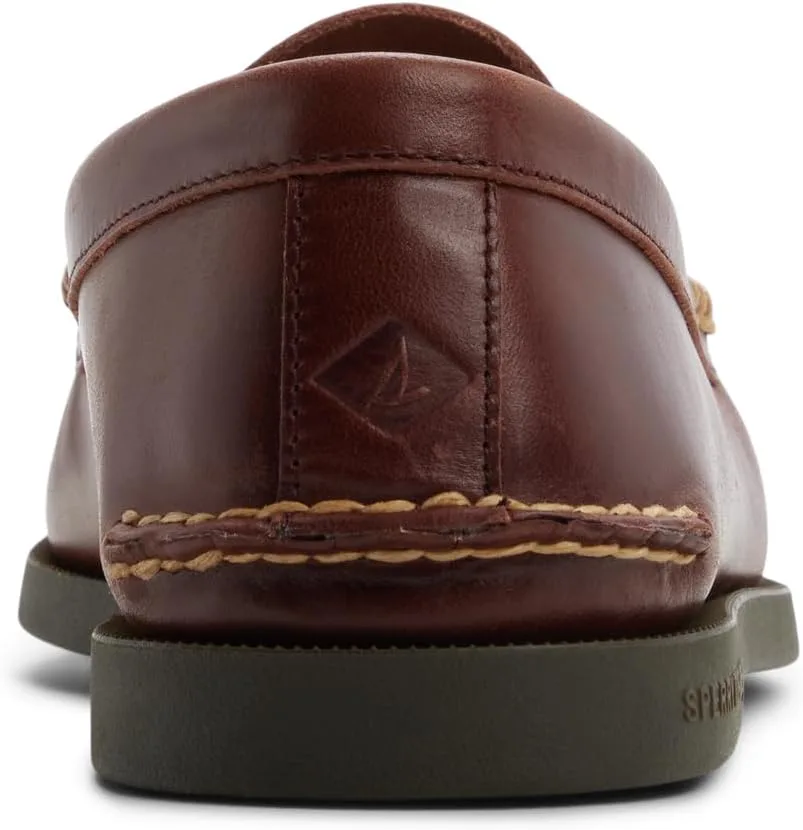 Мужские туфли на шнуровке Sperry A/O Venetian Classic, красно-коричневые, размер 46 ЕС — фото 4