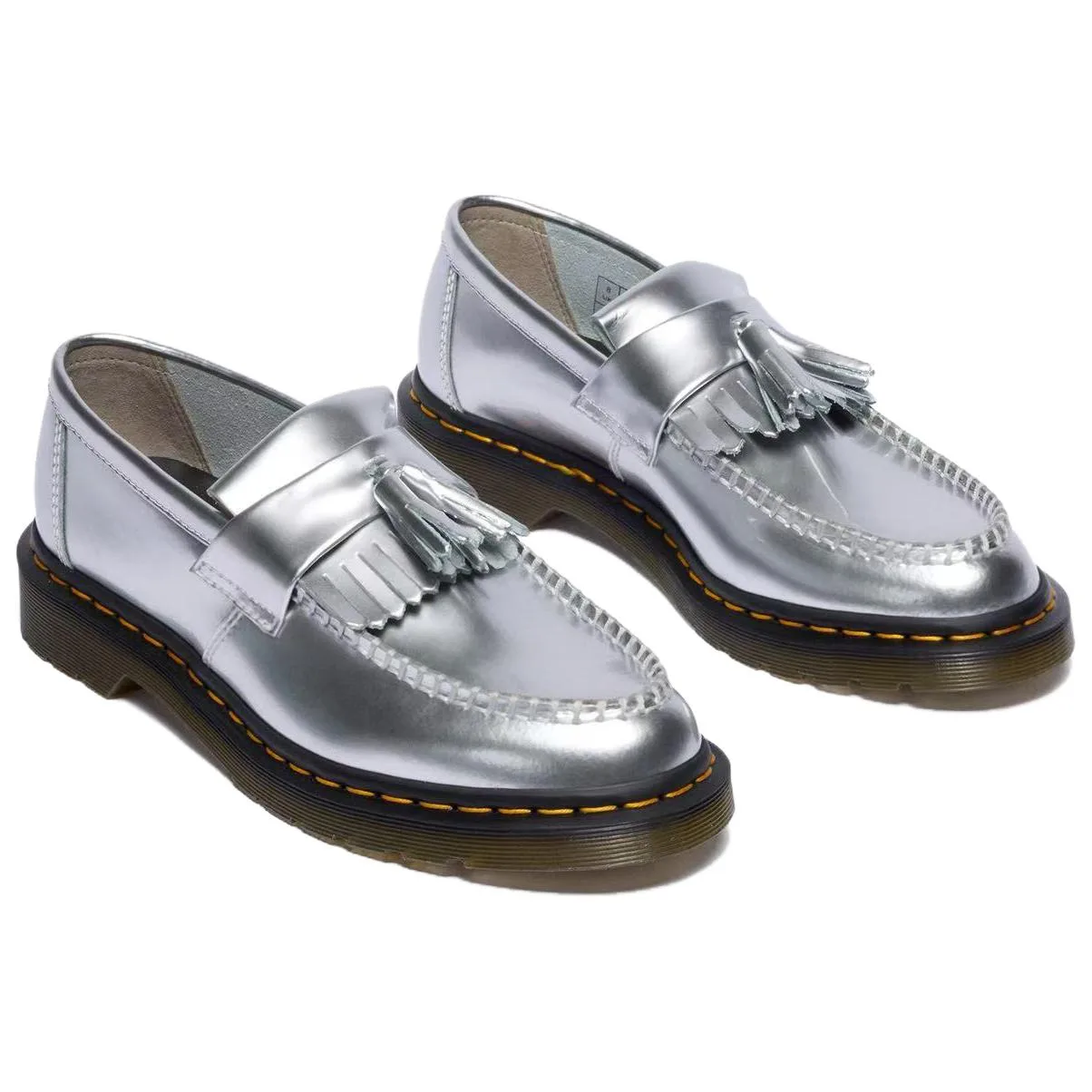 Dr.Martens Adrian Loafers Unisex Silver — фото 4