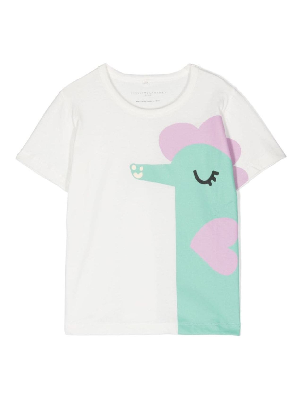 

Stella McCartney Kids футболка с принтом, белый