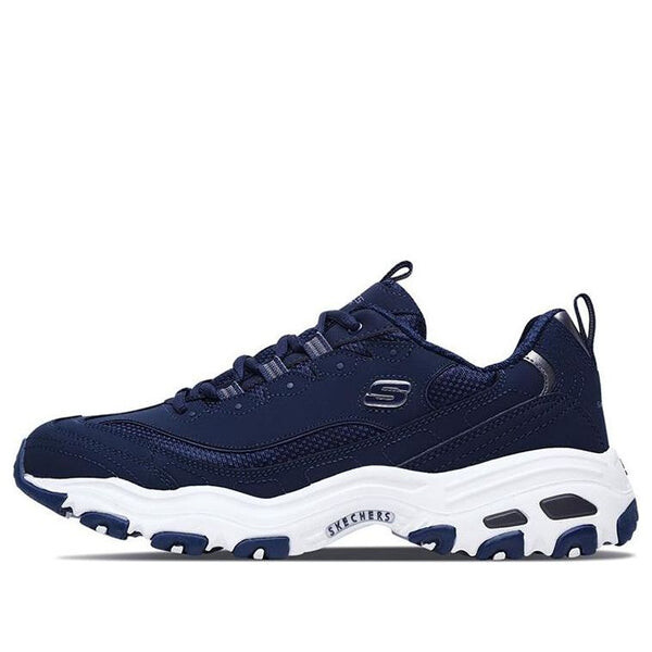 

Кроссовки dlites low 'navy white' Skechers, синий