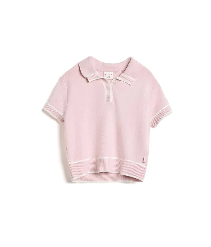 Свитер с коротким рукавом и воротником мягкий abercrombie kids, Skyway