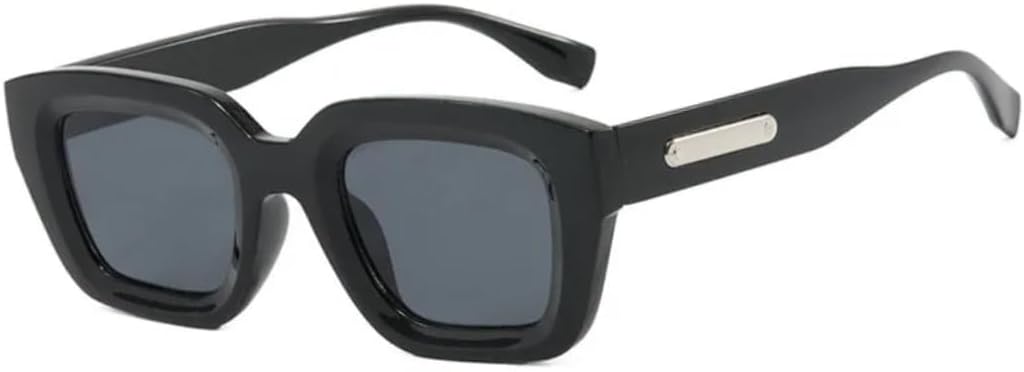 

Солнцезащитные очки с защитой от УФ-излучения UV400 | Компактная и легкая оправа | Линзы ярких цветов для занятий спортом на открытом воздухе и вождения DSVIGF, Black Gray