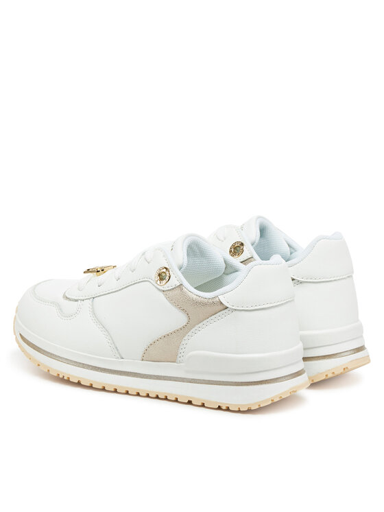 Кроссовки Low Cut Lace-Up Sneaker T3A9-33765-1355 M Tommy Hilfiger, белый — фото 3