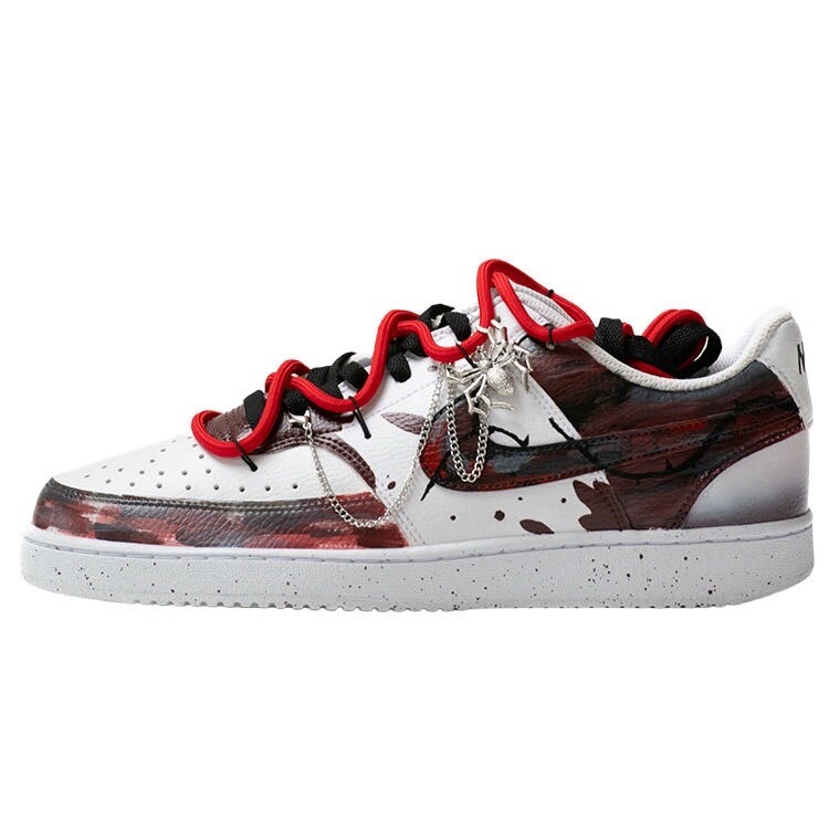 

Кроссовки для скейтбординга Court Vision Low, мужские, серый/черный Nike