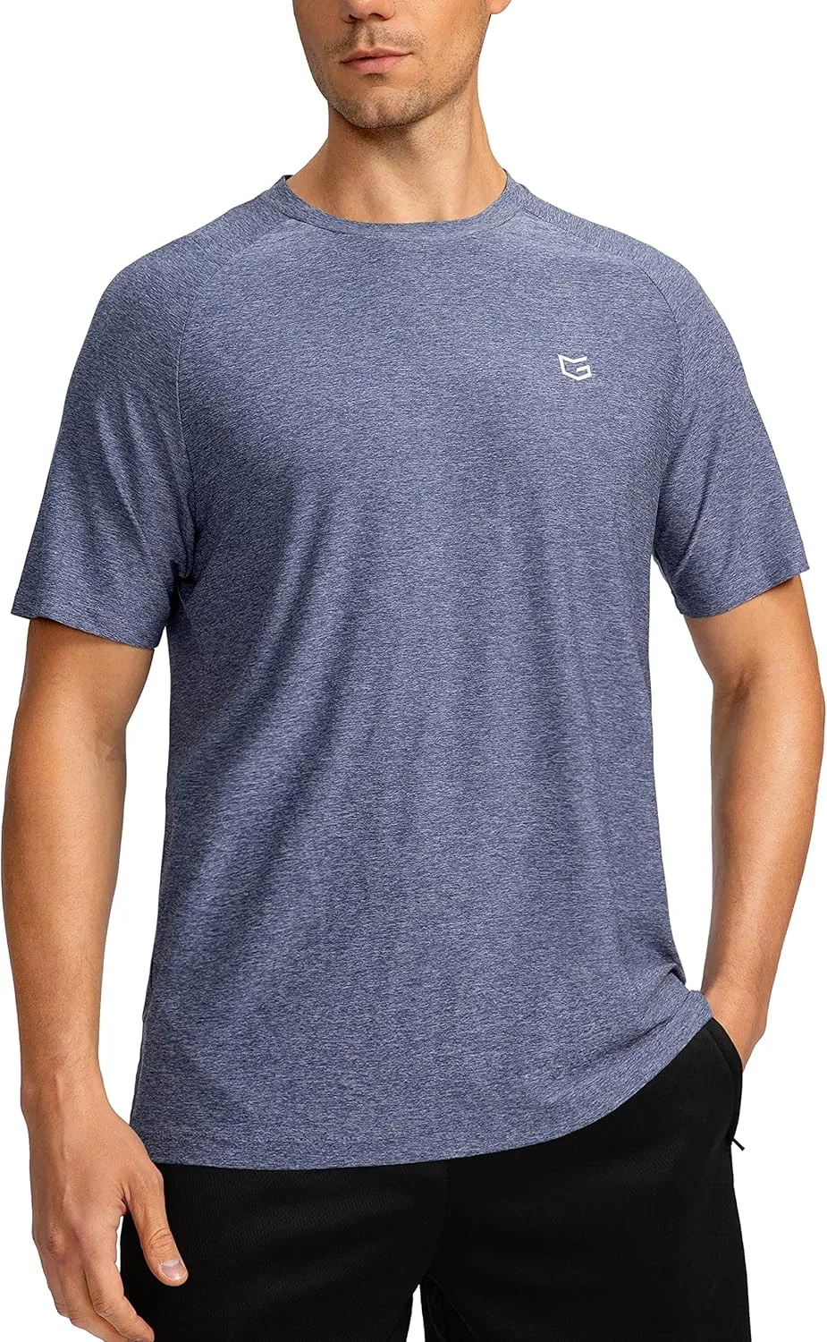 

G Gradual мужская футболка для тренировок Quick Dry с коротким рукавом, легкая и охлаждающая