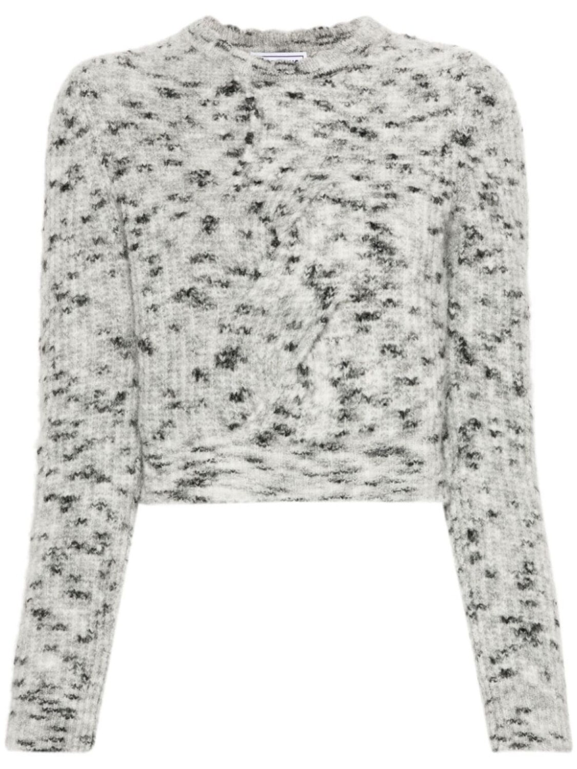 

MOSCHINO JEANS свитер с косами, серый