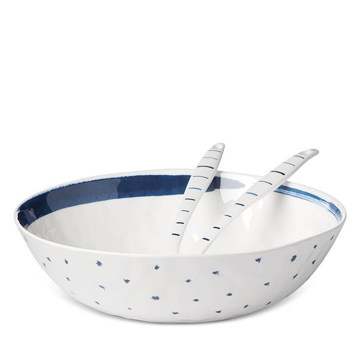 

Меламиновая салатница Lennox Blue Bay с серверами Lenox, мультиколор