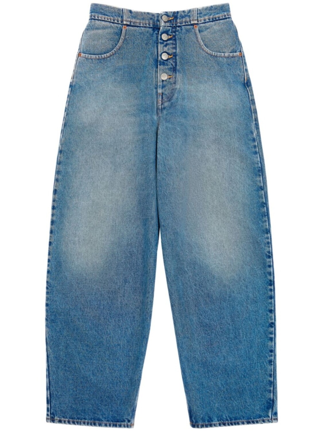 

MM6 Maison Margiela широкие джинсы, синий