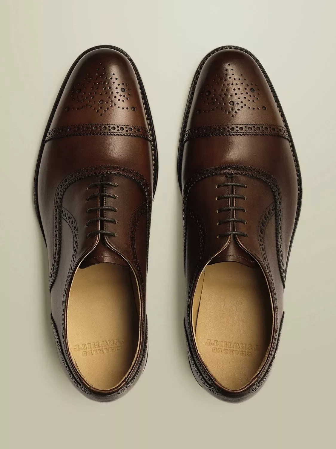 Кожаные броги Charles Tyrwhitt — фото 4