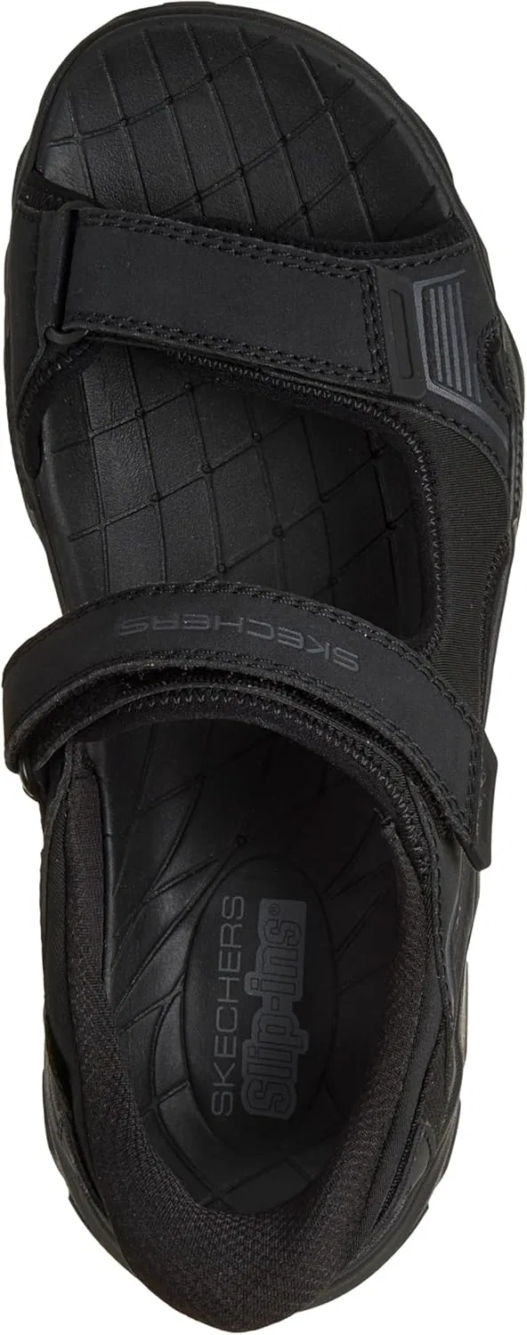 Сандалии Skechers, черные Skechers USA Men's — фото 3
