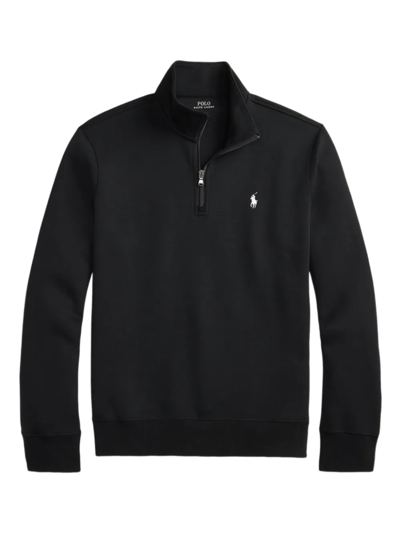 Толстовка Polo Ralph Lauren с полумолнией, черный