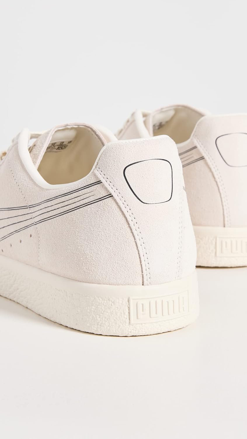 Мужские кроссовки PUMA Select Clyde No. 1, слоновая кость/серый — фото 3