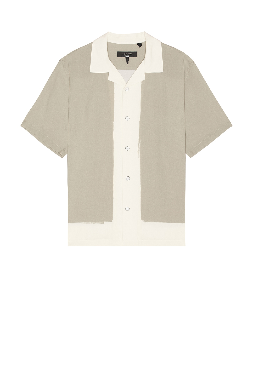 

Принтованная вакационная рубашка Avery от Rag & Bone, tan anthon