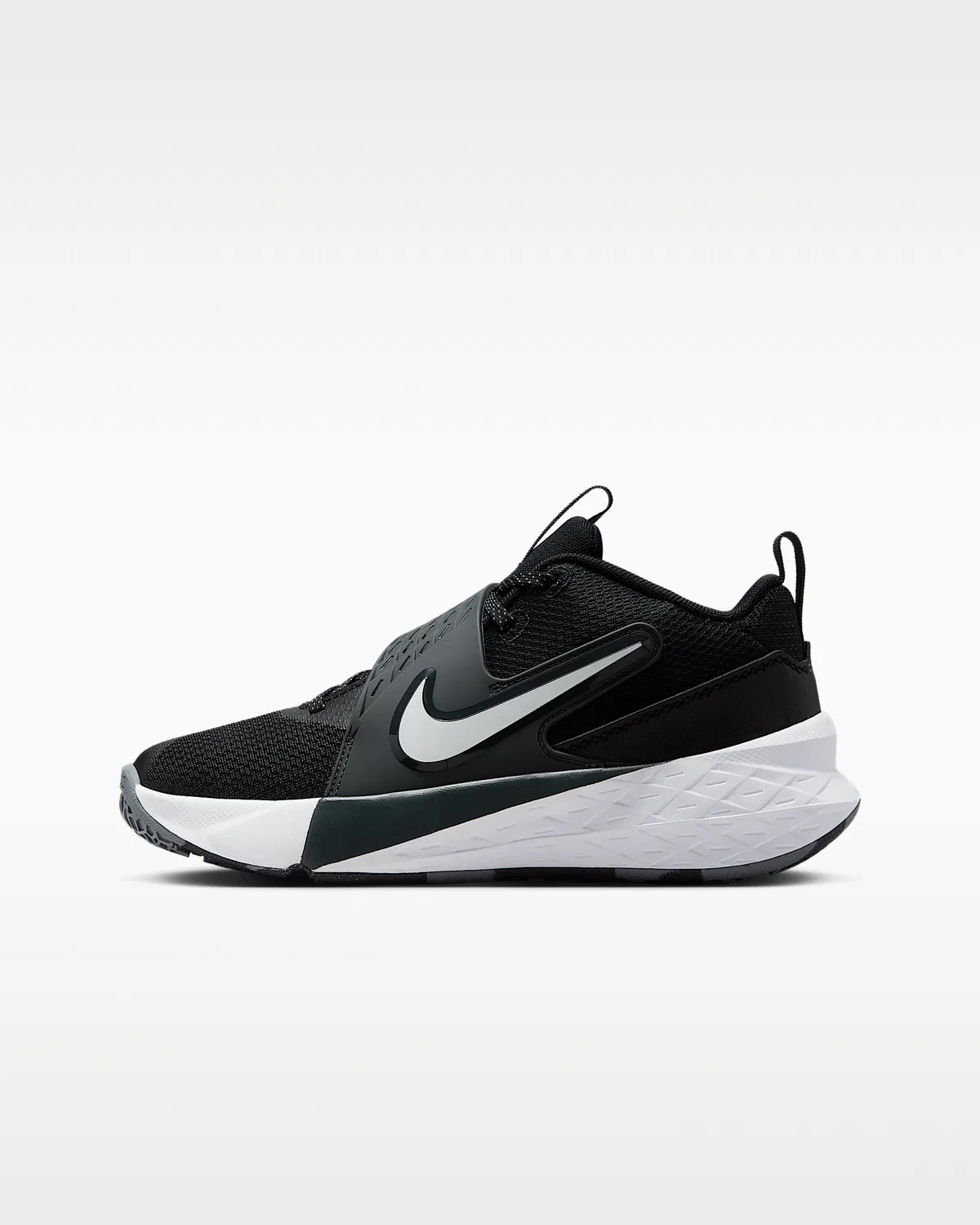 Детские баскетбольные кроссовки Nike Team Hustle D 12, Black/Anthracite/White