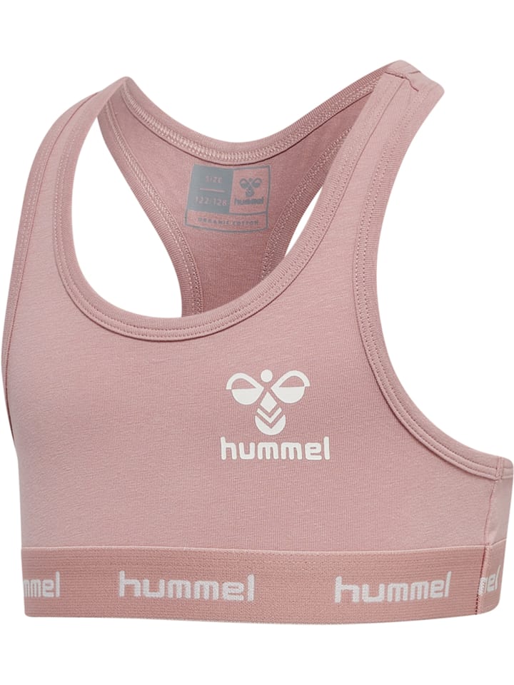 

Топ Hummel, цвет woodrose/black iris