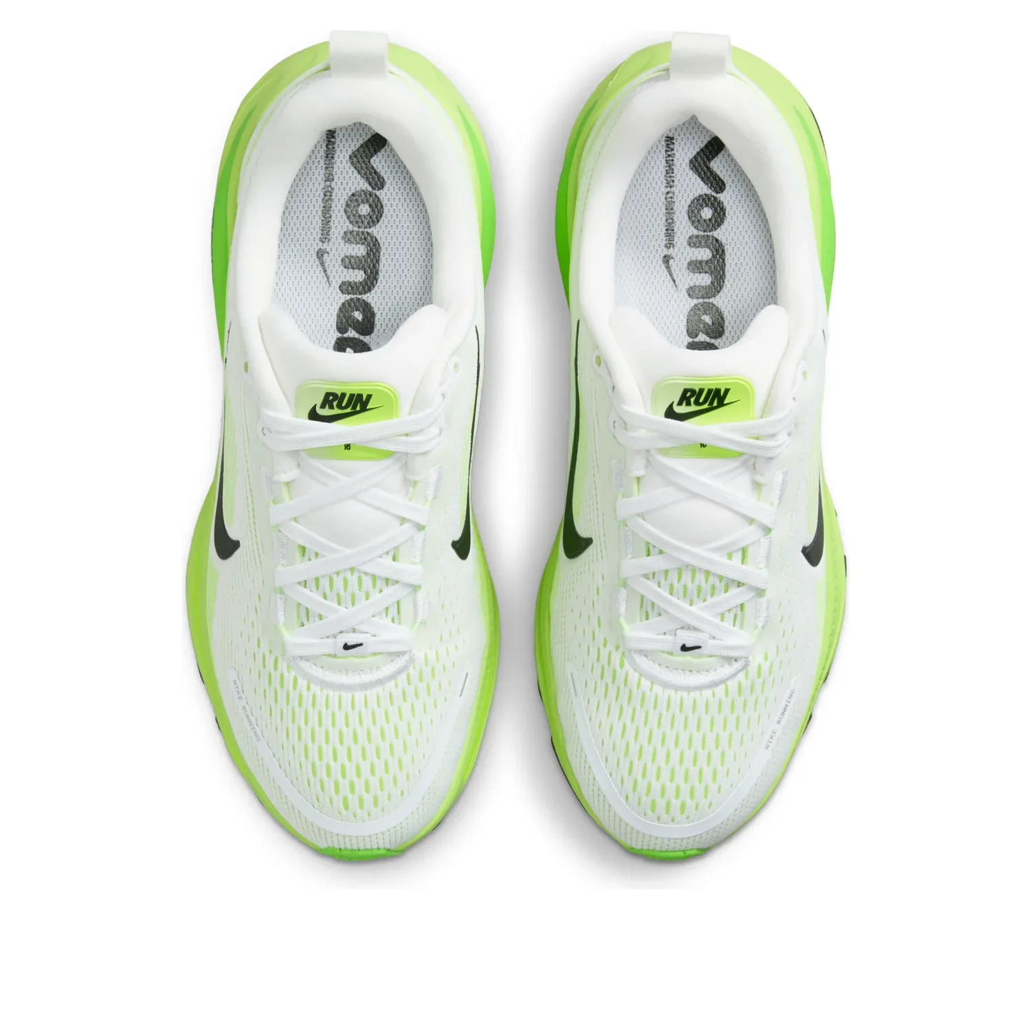 Кроссовки (GS) Nike Air Zoom Vomero 18 'White Electric Green Volt Black' — фото 2