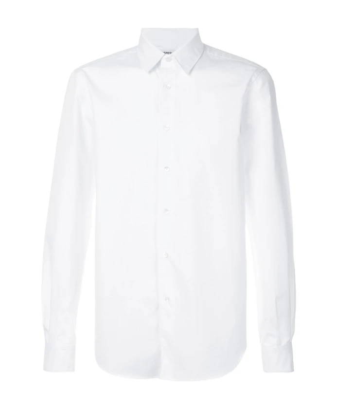 

Рубашка с запятой Aspesi, белый