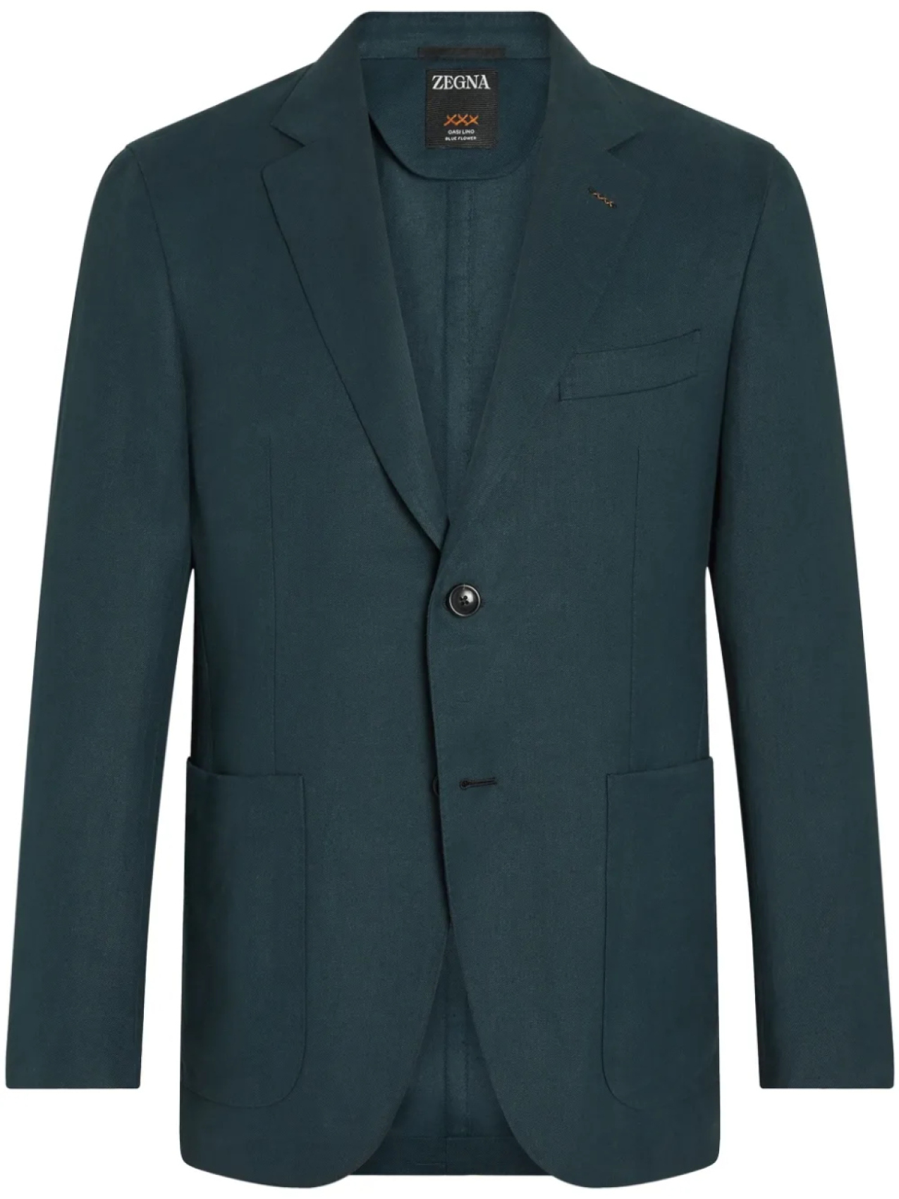 

Zegna льняной пиджак, синий
