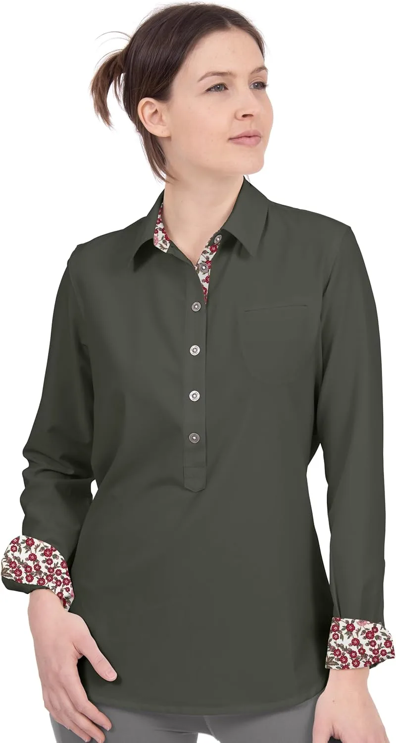 

Рубашка Riverton Pop-Over цвета chestnut bay