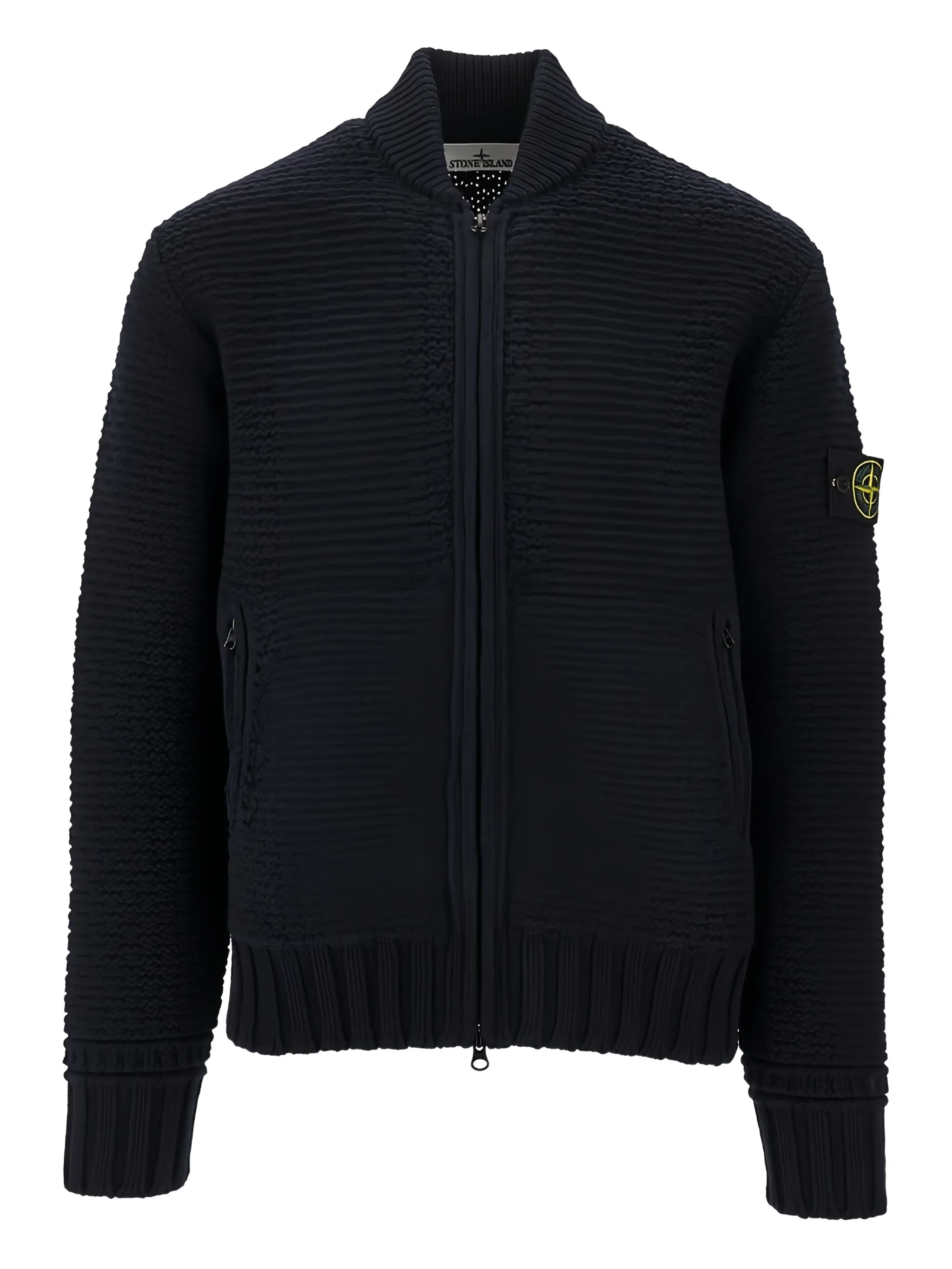 

Толстовка на молнии Stone Island, синий