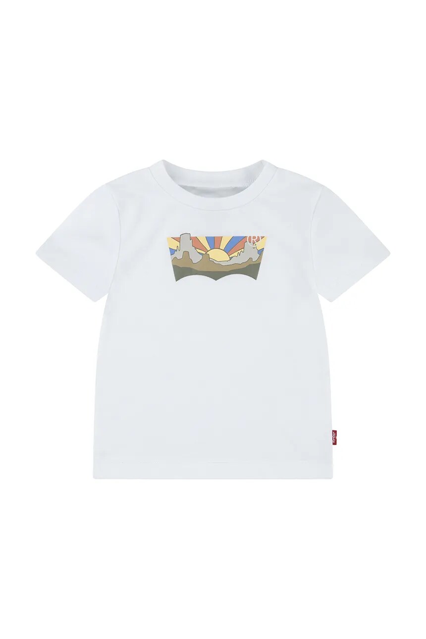 Детская футболка SEASONAL BATWING TEE Levi'S, белый — фото 2