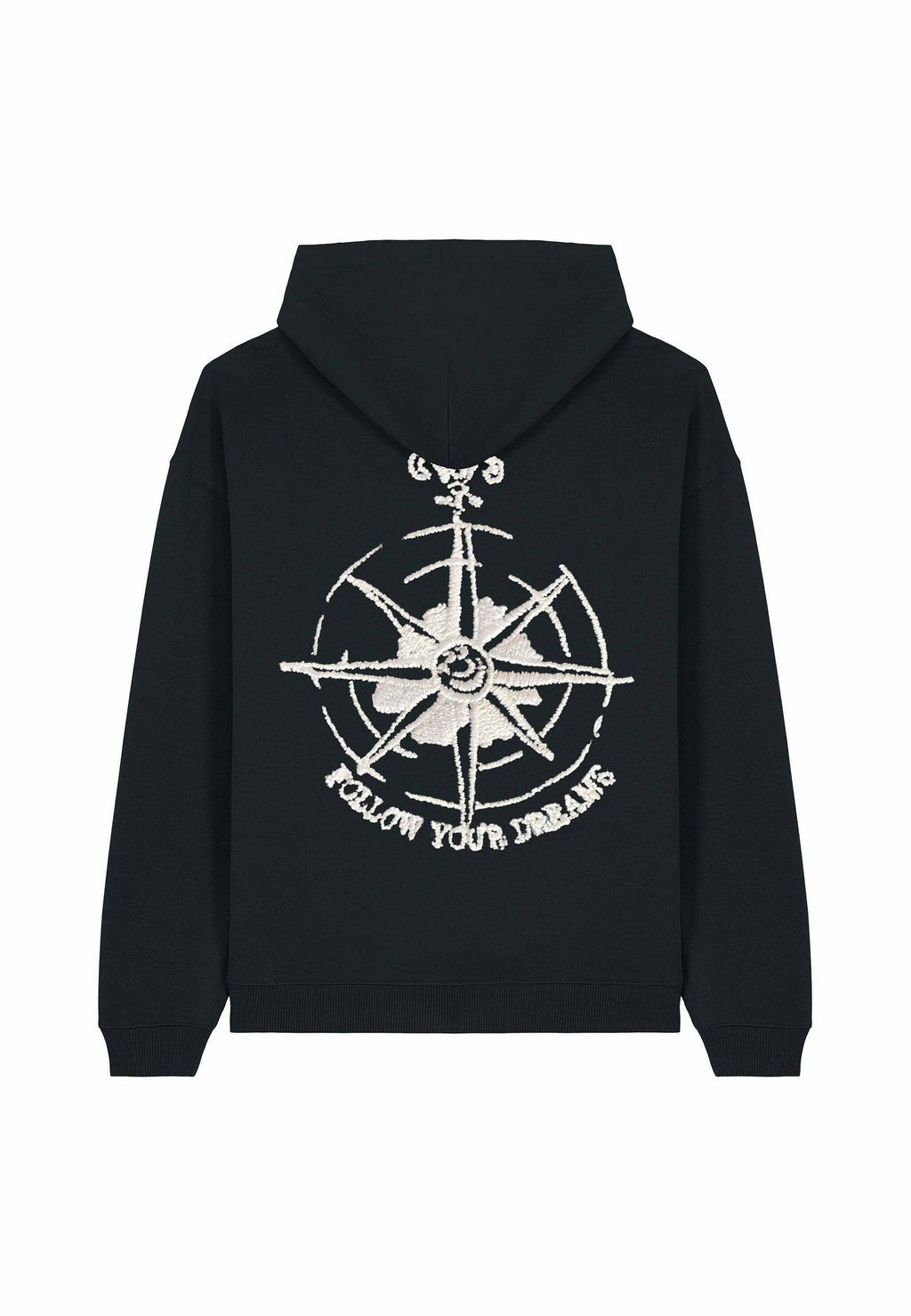 

Толстовка FOLLOW YOUR DREAMS BACK PRINT UNISEX HEAVYWEIGHT - Hoodie Mira Paris, черный