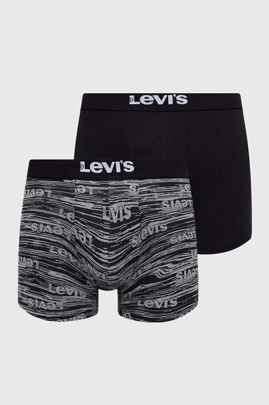 

2 упаковки боксеров Levi's, черный