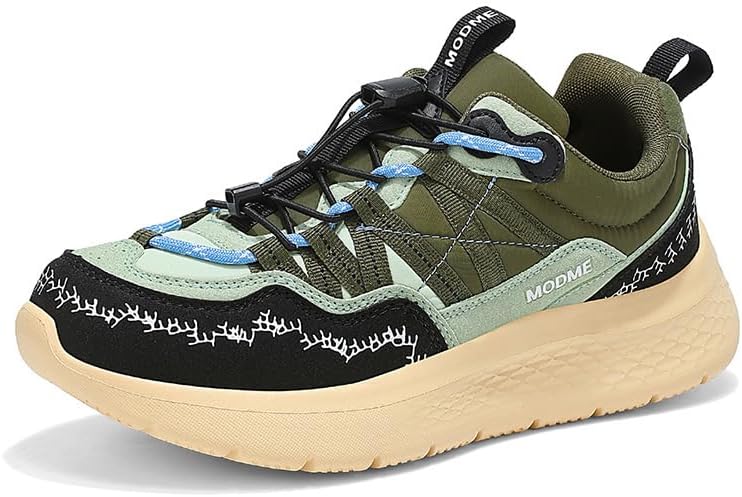 

Кроссовки для женщин и мужчин Комфортные кроссовки - Дышащие легкие модные спортивные туфли для ходьбы, бега и повседневной носки Modme, зеленый