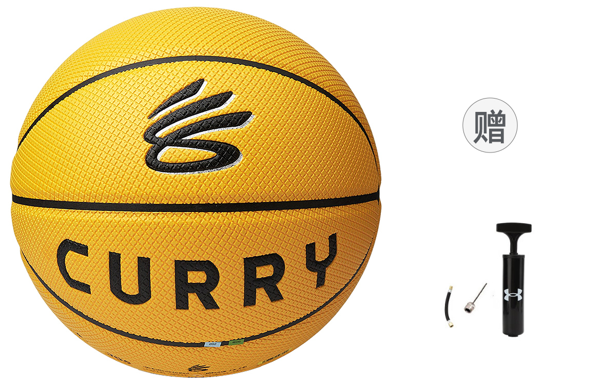 

Under Armour Баскетбольный мяч PU ярко-желтый размер 7 тренировочный унисекс