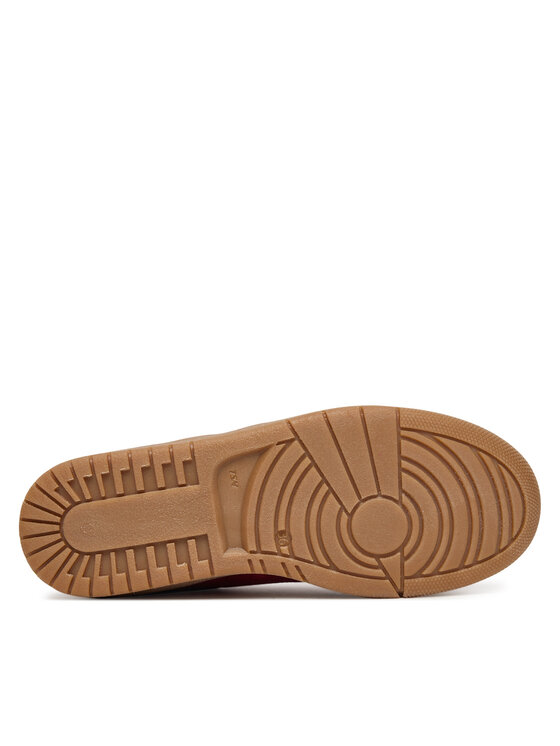 Кроссовки Low Cut Lace Up F4A9-E0340-0071 D Elisabetta Franchi, красный — фото 4