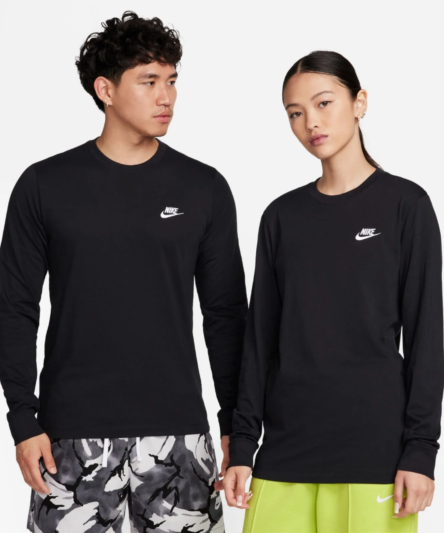 Мужская футболка с длинным рукавом Nike Sportswear AR5194-010 чёрная
