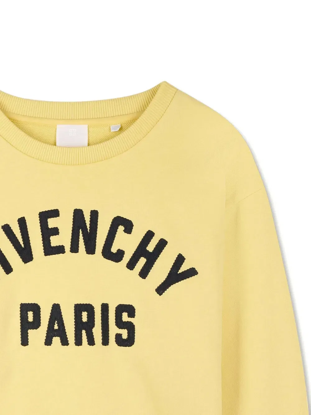 Толстовка с аппликацией логотипа Givenchy Kids, желтый — фото 3