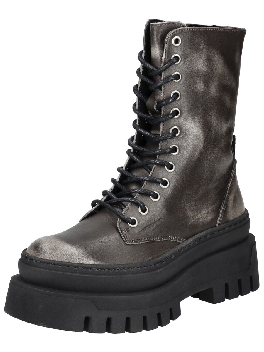 Ботильоны на шнуровке STEVE MADDEN, Dark grey