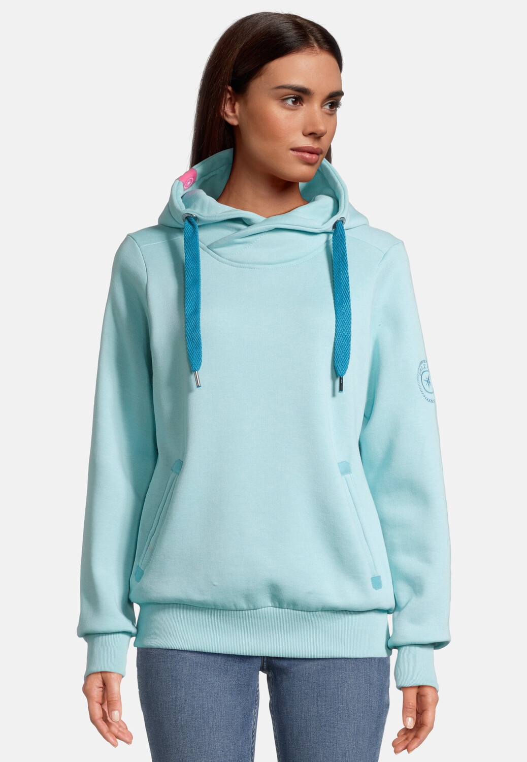 

Толстовка Salzhaut Hoodie SÜNN, аква