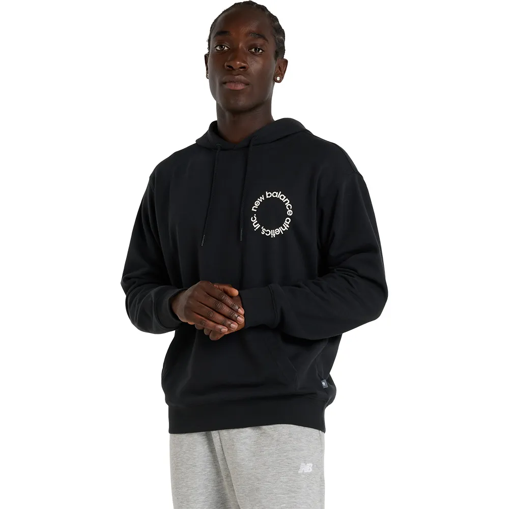 

Худи New Balance Circular Logo, черный