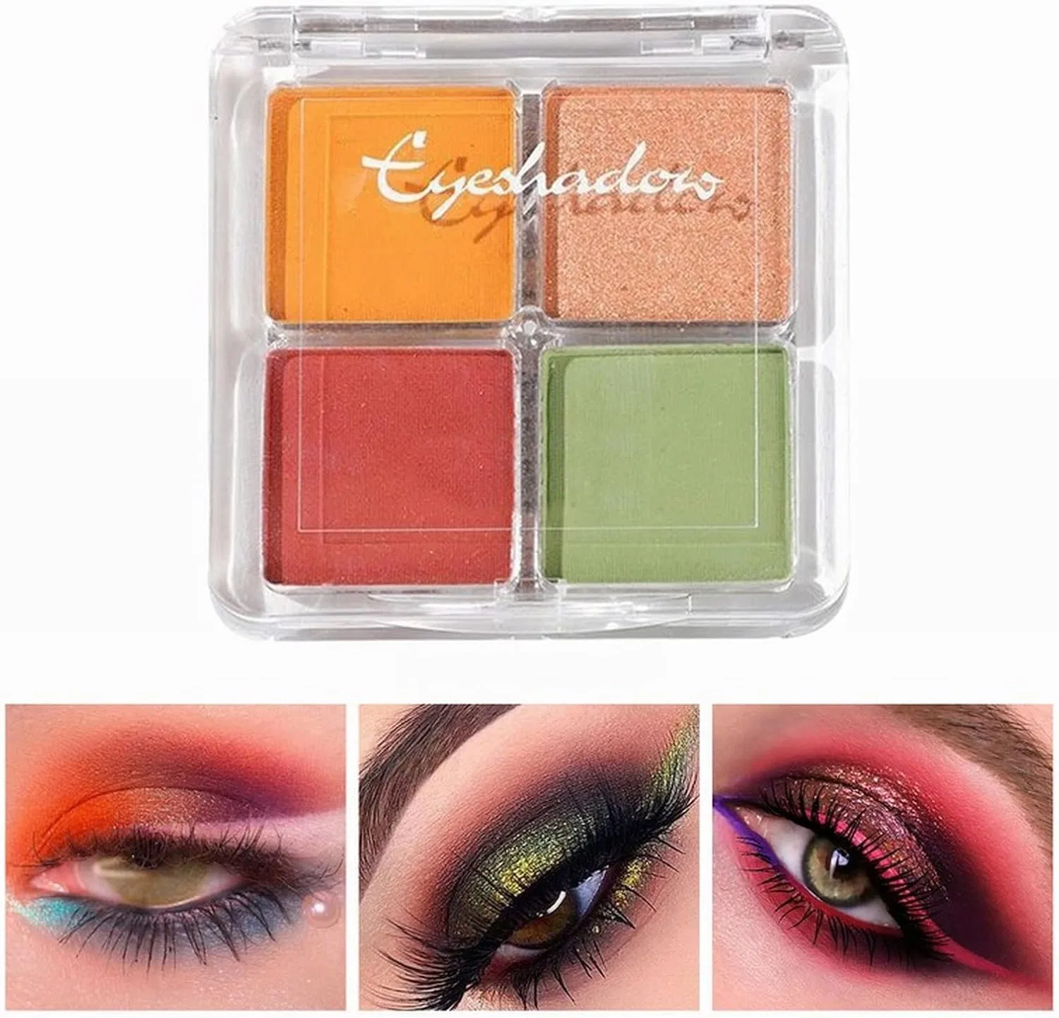 Тени для век Amand Brule Eyeshadow Palette коричневые — фото 3