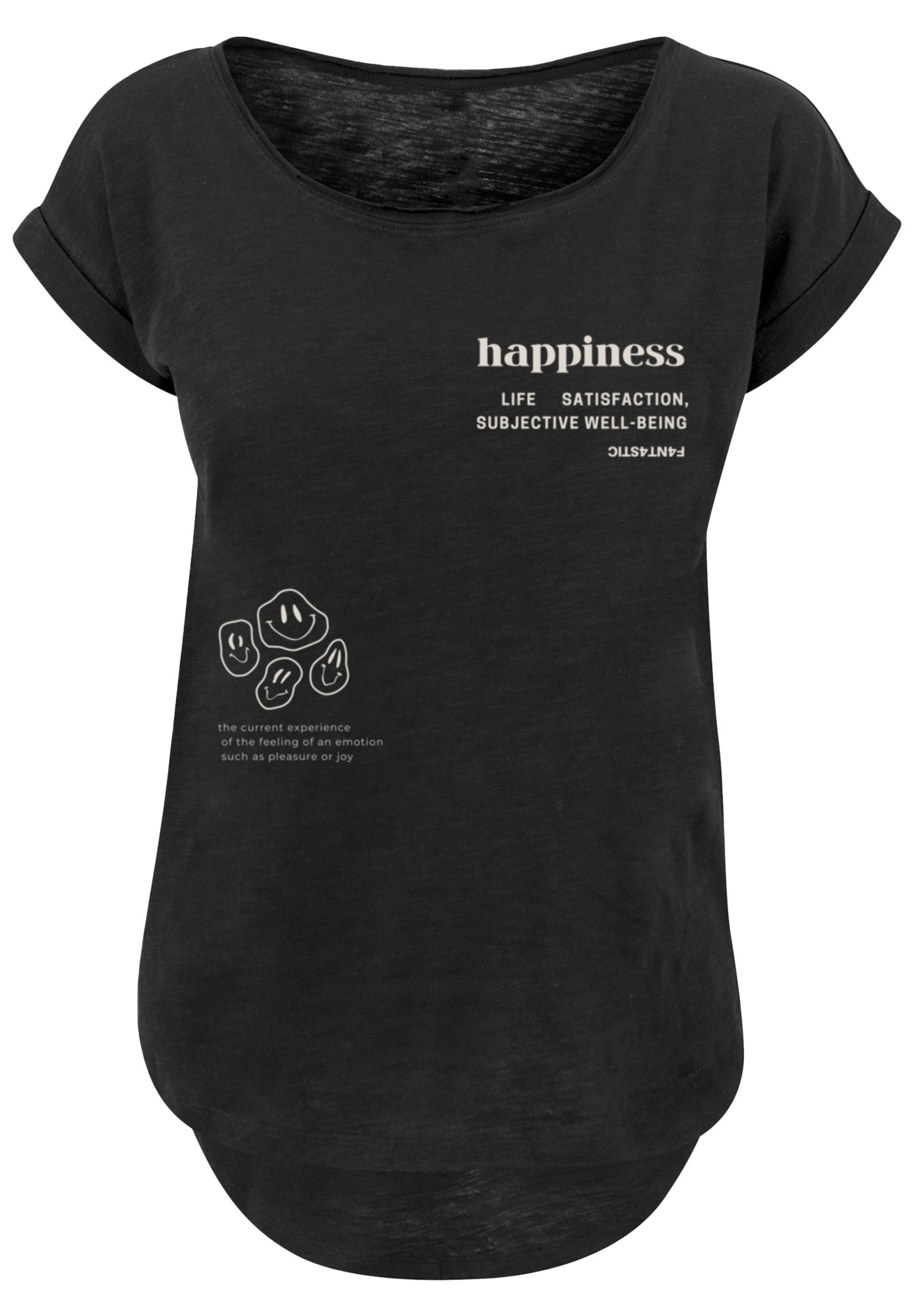 

Футболка F4NT4STIC happiness LONG TEE, черный