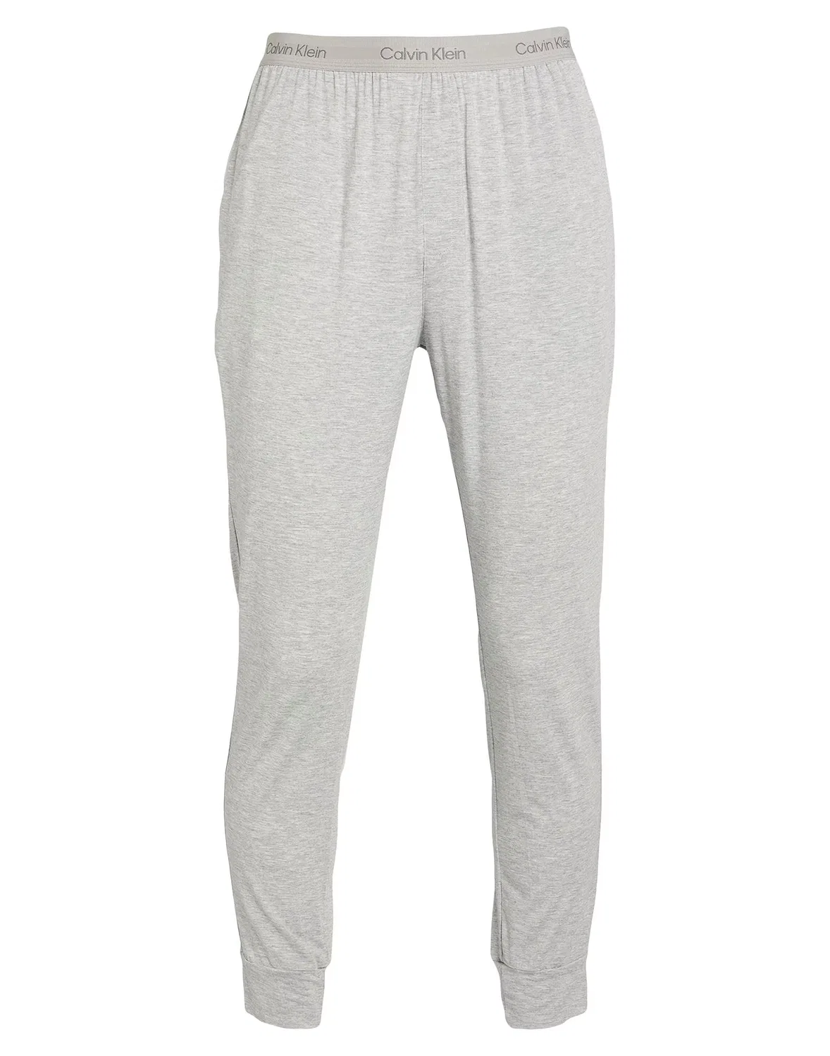 Пижамные брюки из джерси CALVIN KLEIN светло-серые
