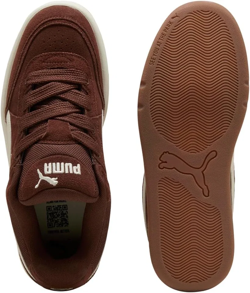 Кроссовки PUMA Unisex Park Lifestyle Sk8 SD, Maroon Alpine Snow — фото 4