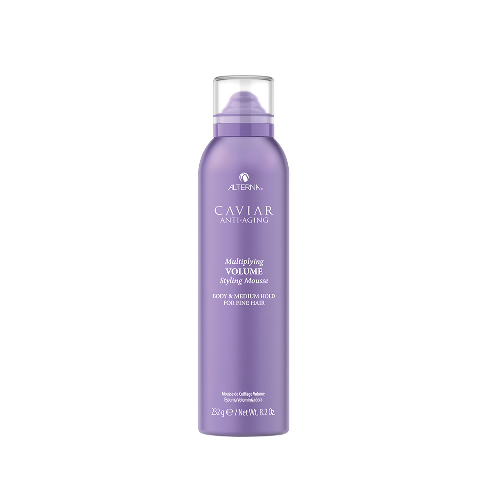 

Мусс для волос, придающий объем и густоту вашим волосам multiplying volume styling mousse Alterna, вес 232 гр.